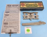 E.C. Simmons KK crosscut saw tools complete set w/original box; NIB