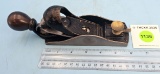 KK9 3/4 iron block plane; w/screw lever and throat adjustment