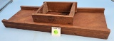 E.C. Simmons Keen Kutter Kraut Kutter paper label on the bottom; complete w/slide box