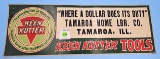 Keen Kutter hardware sign 