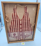 Val-Test Store Salesman vest in display case