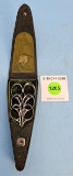 Keen Kutter leather scissor case w/3 pair of scissors