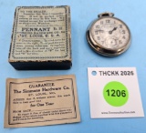 Keen Kutter Klicker pocket watch in a pennant box