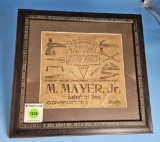 E.C. Simmons Keen Kutter framed wrapping paper M. Mayer Jr. Hardware and Stoves Covington Ind.