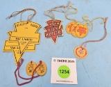 Lot of 10: Keen Kutter tie-on price tags; large emblem; small emblem and oval.