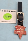 Keen Kutter watch fob with strap