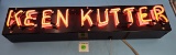 Keen Kutter neon sign 30