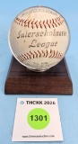Simmons baseball Interscholastic League No S35 Signed