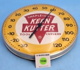 Round thermometer Shapleigh's Keen Kutter temperature goes from -30 degrees to 120 degrees