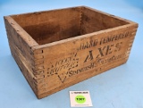 Dove Tail wood Keen Kutter axes box