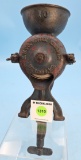 Simmons Hardware Table mount Koffee Krusher No 10; original blue paint