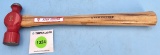 NOS Keen Kutter ball pein hammer w/paper label 12 oz