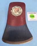 NOS Keen Kutter axe head w/original paint and paper label 32