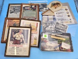 Large lot of Winchester hardware advertising items and pictures