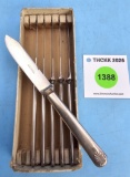 Set of 6 Keen Kutter knives in box