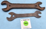 Lot of 2: Case 027 Double End Wrench; Rock Island Double End Wrench