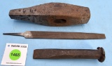 Lot of 3: UPRR Metal Chisel 7/8