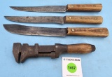 Lot of 4: Shapleigh De Monkey Wrench 6