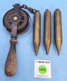 Lufkin Oilfield Gauging Tool With 3 Brass Plumbs