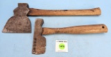 Lot of 2: Conover Hardware Co. Hatchet; Plumb Lathing Hatchet