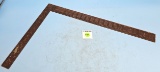 Unmarked Framing Square