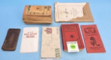 Lot of 7: KK Pocket Protector; KK Cookbook; KK Envelope With Advertising on Back; Simmons Hardware N