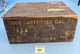 Blish Mize Wooden Ammo Box .22 Cal