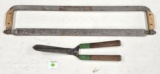 Lot of 2: Diston & Sons 2 Handle Meat Saw 38