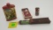 Lot of 4, Winchester battery, Winchester Rust Remover, Winchester playing cards, Winchester After Sh