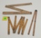 Lot of 3, Winchester folding rules and zig zag rule