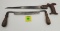 Lot of 2, Winchester compass saw, Winchester draw knife