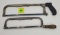 Lot of 2, Winchester hack saws