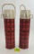 Lot of 2 Buffalo Plaid Thermos