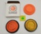 Lot of 3 White Flyer Targets, one Souvenir from 1984 has been cracked and glued together, One ATA SC