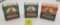 Lot of 3 Federal cart co., all one piece boxes, 12 gauge, 2 trap, 1 skeet load, empty