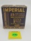 C.I.L one piece 12 gauge shell box, Imperial special long range load empty