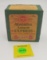Remington 2 piece 16 gauge shell box, sunburst logo, arrow express, extra long range loads, empty