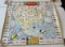 Perfection Beer Anglers guide poster, map of North America with all big game fish
