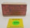 Winchester 2 piece 0.38 shell box, Smith & Wesson special, center fire smokeless cartridges, full