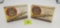 Lot of 2 Weatherby one piece, 300 mag, rifle ammo boxes, tiger, both full