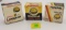 Lot of 3, Federal Monark 12 ga, Federal League 12 gauge, Federal Champoin Target load 12 ga