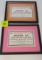 Lot of 2, Winchester crate labels for Model 43