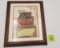 Framed Winchester Guns and Ammo advertising