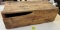 Wooden Crate, Winchester Model 12 repeating Shotgun 12 ga. Full choke 30 inch, busted board. 34 1/2