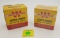 Lot of 2 Winchester Super speed, one piece box, 12 gauge, both full