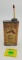 Rust foil, gun oil can partial