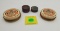 Lot of 4, 2 Winchester primers, 2 barrel grease