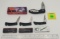 Pocket Knives; Lot of 4, two Frost Cutlery in box, Frost Cutlery Eagle Eye Knife 15-073B, Law Enforc
