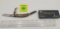 Pocket Knife: Winchester W15 3049-1/2-92, Goldstone Handle, 3-Blade w/ Black Box (GS).  Some corrosi