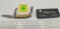 Pocket Knife: Winchester W15 3949, Yellowboy, Goldstone Handle, 3-Blade w/ Black Box (GS), Some Corr